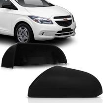 Par Capa Retrovisor Onix Prisma 2013 14 15 2016 Black Piano