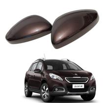 Par Capa Retrovisor Peugeot 2008 2013 2014 2015 2016 2017 2018 2019 2020 Marrom Dark Carmin Original Par Capa Retrovisor Peugeot 2008 2013 2014 2015 2016 2017 2018 2019 2020 Marrom Dark Carmin Original