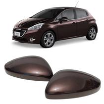 Par Capa Retrovisor Peugeot 208 2013 2014 2015 2016 2017 2018 2019 Marrom Dark Carmin Original Par Capa Retrovisor Peugeot 208 2013 2014 2015 2016 2017 2018 2019 Marrom Dark Carmin Original