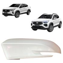 Par capa retrovisor pulse fastback branco perola