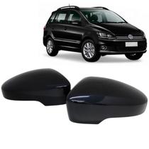 Par Capa Retrovisor Spacefox 2011 2012 2013 2014 2015 2016 2017 2018 2019 Preto Ninja Original