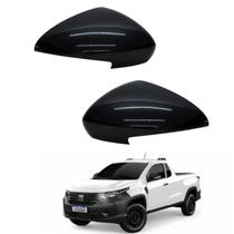 Par Capa Retrovisor Strada Endurance Com Furo Preto Vulcano 2021 2022 2023 2024 2025 Original