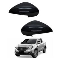Par Capa Retrovisor Strada Freedom Com Furo Preto Vulcano 2021 2022 2023 2024 2025 Original