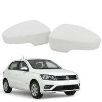Par Capa Retrovisor Voyage 2013 2014 2015 2016 2017 2018 2019 2020 2021 2022 2023 Branco Cristal Sem Pisca