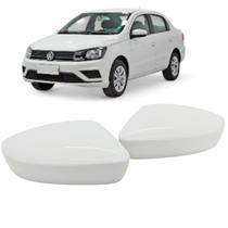 Par Capa Retrovisor Voyage 2013 2014 2015 2016 2017 2018 2019 2020 2021 2022 2023 Branco Cristal Sem Pisca