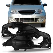 Par carcaça farol citroen c3 2003 á 2012 elétrico