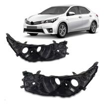 Par Carcaça Farol Corolla 2014 a 2017 Sem Projetor Sem Led Par Carcaça Farol Corolla 2014 a 2017 Sem Projetor Sem Led