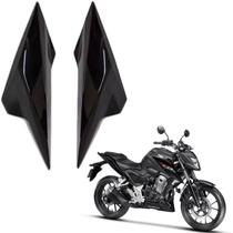 Par Carenagem Aba Aleta Tanque Preto Honda Cb300f Twister 2023 2024