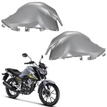Par carenagem capa do tanque honda cg titan 160 cg160 cinza stark 2025 2026 Par carenagem capa do tanque honda cg titan 160 cg160 cinza stark 2025 2026