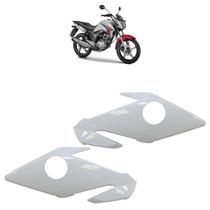 Par Carenagem Lateral Farol CG 150 Titan 2016 2017 2018 Branco Ross Par Carenagem Lateral Farol CG 150 Titan 2016 2017 2018 Branco Ross