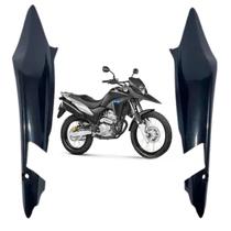 Par Carenagem Rabeta Lateral Tampa Traseira Cinza Onyx Honda Xre 300 2015