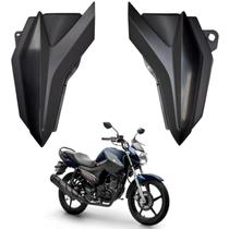 Par carenagem tampa lateral bateria yamaha ybr factor 125 150 preto 2017 a 2024 paramotos yamaha Par carenagem tampa lateral bateria yamaha ybr factor 125 150 preto 2017 a 2024 paramotos yamaha