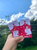 Par chaveiro Acrílico com tag