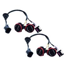 Par Chicote Conector Plug Completo Farol Caminhão Mb 1938