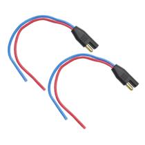 Par Chicotes Alto Falante Farol Auxiliar Universal 2,5MM Par Chicotes Alto Falante Farol Auxiliar Universal 2,5MM