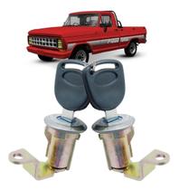 Par Cilindro Porta Chave Cromado F100 F350 F1000 F7000 F4000