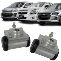 Par Cilindro Roda Tras. Cobalt Onix Prisma Sonic Hatch Sedan