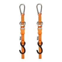 Par Cinta Extensor Esticador Catraca Gancho Mosquetão Scud