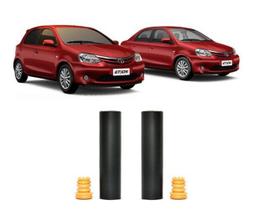 Par Coifa Guarda Pó Traseiro Etios 2012 2013 2014 2015 2016