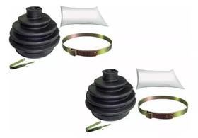 Par Coifa Homocinética Roda Gol Parati Saveiro G1 G2 G3 G4