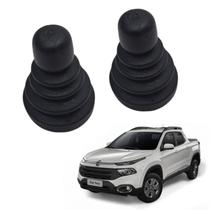 Par Coifa Regulagem Retrovisor Fiat Toro 2017 2018 2019 2020 2021