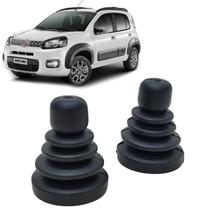 Par Coifa Regulagem Retrovisor Fiat Uno 2002 2003 2004 2005 2006 2007 2008 2009 2010 2011 2012 2013