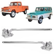 Par Comando Interno Maçaneta Abertura Porta F75 Willys Rural