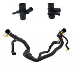 Par Conector De Tubo De Água Com Caixa De Termostato
