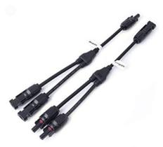 Par Conector Mc4 Y 2t Painel Solar 2 Vias Ligação Paralelo Par Conector Mc4 Y 2t Painel Solar 2 Vias Ligação Paralelo