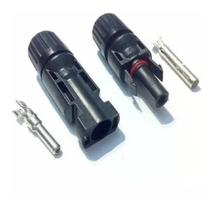 Par Conectores Mc4 (Macho + Femea)