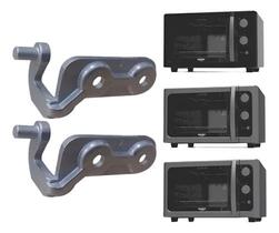 Par conj dobradiça forno dako e atlas de bancada