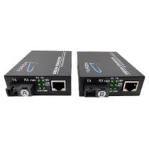 Par Conversor Rj45 Mídia-fibra Ótica Gigabyt Sfp-urion