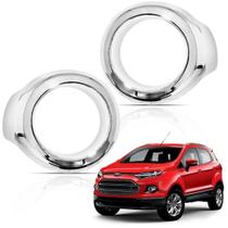 Par Copo Aro Grade Milha Ecosport 13 A 16 Cromado