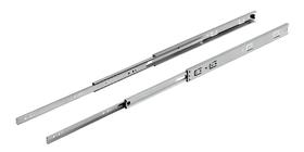Par Corrediça Trilho Telescópico Mini Light 250mm Cromado