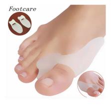Par Corretor Protetor Dedão Joanete Silicone Halux Pés