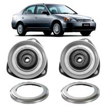 Par Coxim Batente C/Rol Amort Dianteiro Honda Civic 02/06 Par Coxim Batente C/Rol Amort Dianteiro Honda Civic 02/06