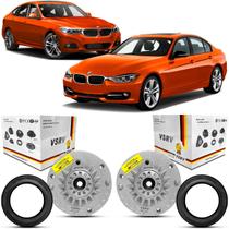 Par Coxim Batente Suporte Batedor Rolamento Amortecedor Dianteiro BMW 328i 2011 2012 2013 2014 2015 2016 2017 2018