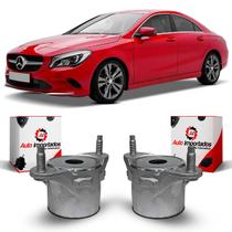 Par Coxim Batente Suporte Batedor Superior Amortecedor Traseiro Suspensão Traseira Mercedes Benz CLA180 2018 2019