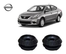 Par Coxim Batente Suspensão Dianteira Nissan Versa 2013 2014 2015 2016