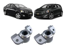 Par Coxim Batente Traseiro Chevrolet Gm Sonic 2012 2013 2014