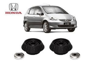 Par Coxim Rolamento Amortecedor Dianteiro Honda Fit 2003 2004 2005 2006