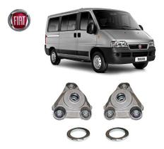 Par Coxim + Rolamento Suspensão Dianteira Fiat Ducato 2006 2007 2008