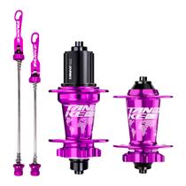 Par Cubo Barulhento Cassete Freehub Hg Disco 36f Tanke Roxo