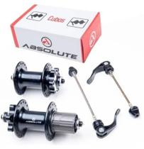 Par Cubo Bike Absolute Wild Disco Rolamento Cassete 36f