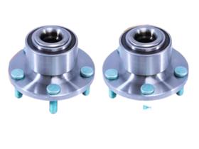 Par cubo com rolamento roda dianteira focus 09 a 13 c/ abs