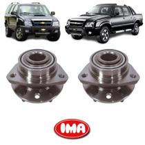 Par Cubo Da Roda Dianteira Com Rolamento - Blazer 1998 A 2011 / S10 1998 A 2011 - Al-502