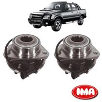 Par Cubo Da Roda Dianteira Com Rolamento - Blazer 1998 A 2011 / S10 1998 A 2011 - Al-570