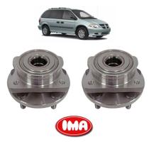 Par Cubo Da Roda Dianteira Com Rolamento - Grand Caravan 1997 A 2007 - Al-879