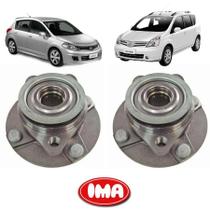 Par Cubo Da Roda Dianteira Com Rolamento - Livina 2007 A 2010 / Tiida 2007 A 2010 - Al-759