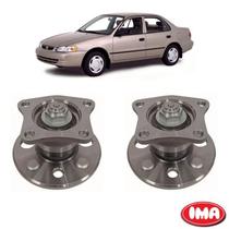 Par Cubo Da Roda Traseira Com Rolamento - Corolla 1997 A 2002 - Al-965 Par Cubo Da Roda Traseira Com Rolamento - Corolla 1997 A 2002 - Al-965